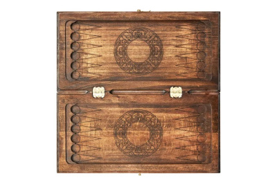 картинка Нарды резные "Герб РФ-2" 40, Ustyan от магазина Gamesdealer.ru