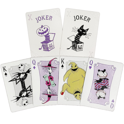 картинка Карты "Bicycle Disney Nightmare B4 Xmas Standard Index" от магазина Gamesdealer.ru