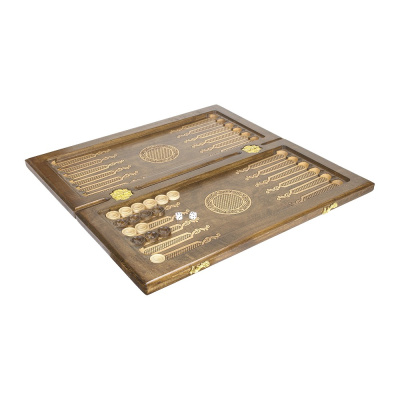 картинка Нарды резные "Гладиатор 2" 50, Mkhitaryan от магазина Gamesdealer.ru