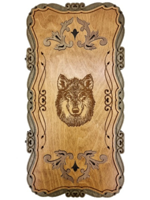 Нарды Марс "Волк" малые (деревянные, 40 см, Россия), Partida