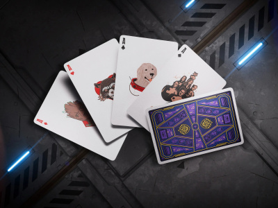 картинка Карты "Theory11 Guardians of the Galaxy Playing Cards" от магазина Gamesdealer.ru
