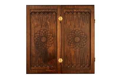 картинка Нарды резные "Скорпион" 60, Mkhitaryan от магазина Gamesdealer.ru