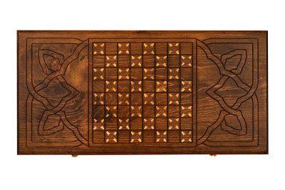 картинка Нарды резные "Скорпион" 60, Mkhitaryan от магазина Gamesdealer.ru