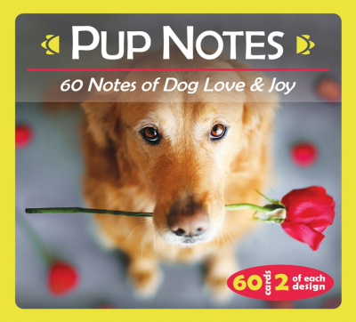 Карты Таро "Pup Notes - 60 Notes of Dog Love and Joy" US Games / Записки щенка - 60 карт Собачьей Лю