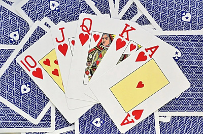 картинка Карты для покера "Fournier EPT blue" 100% пластик, Испания от магазина Gamesdealer.ru