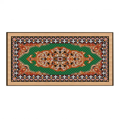 картинка Нарды + Шашки Сирия Зеленые средние (Россия, дерево, 50 см), Partida от магазина Gamesdealer.ru