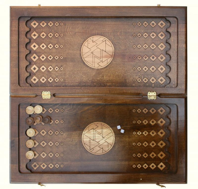 картинка Нарды резные "Витраж 2", Ustyan от магазина Gamesdealer.ru