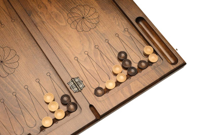 картинка Нарды резные "Тигр" Люкс, Haleyan от магазина Gamesdealer.ru