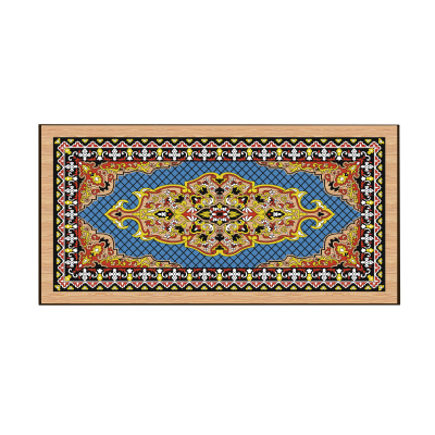 картинка Шахматы + нарды + шашки "Сирия Голубые" малые от магазина Gamesdealer.ru