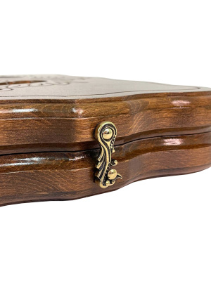 картинка Нарды резные "Георгий Победоносец", Haleyan от магазина Gamesdealer.ru