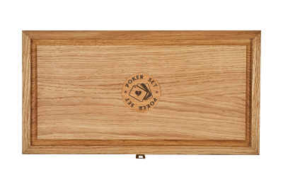 картинка Дубовый кейс на 300 фишек от магазина Gamesdealer.ru