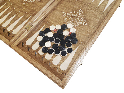 картинка Нарды Престиж "Черная Мамба" ясень + кожа, 60, Partida от магазина Gamesdealer.ru