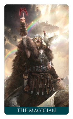 картинка Карты Таро "Runic Tarot Mini" Lo Scarabeo / Мини-Руническое Таро от магазина Gamesdealer.ru