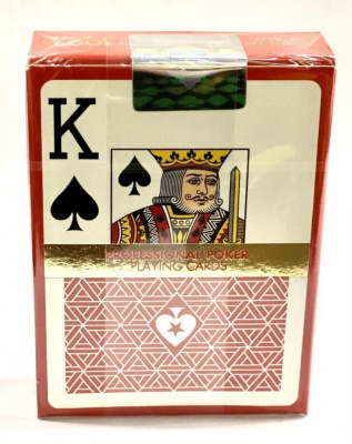 картинка Карты для покера "Fournier EPT red" 100% пластик, Испания от магазина Gamesdealer.ru