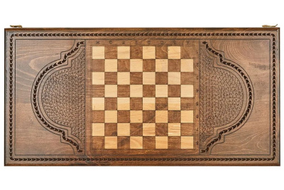 картинка Нарды резные "Гранат", Mkhitaryan от магазина Gamesdealer.ru