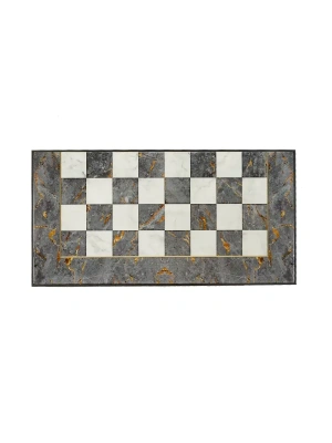 картинка Нарды Серый Мрамор XXL, Турция, Yenigun от магазина Gamesdealer.ru