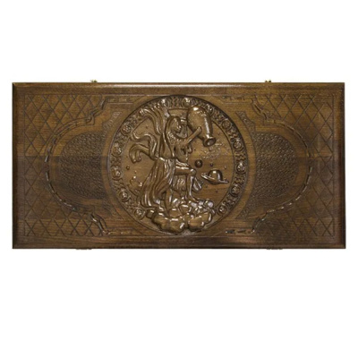 Нарды резные "Зодиак Водолей", Ustyan