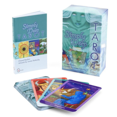 картинка Карты Таро "Simply Deep Tarot cards" Schiffer Publishing / Глубокие карты Таро от магазина Gamesdealer.ru