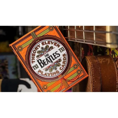 картинка Карты "Theory11 The Beatles Orange" от магазина Gamesdealer.ru