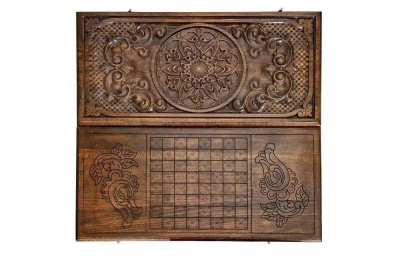 картинка Нарды резные "Сияние 4",60 Ustyan от магазина Gamesdealer.ru