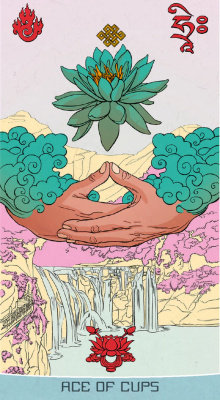 картинка Карты Таро "Siddhartha Tarot" Lo Scarabeo / Сиддхартха Таро от магазина Gamesdealer.ru