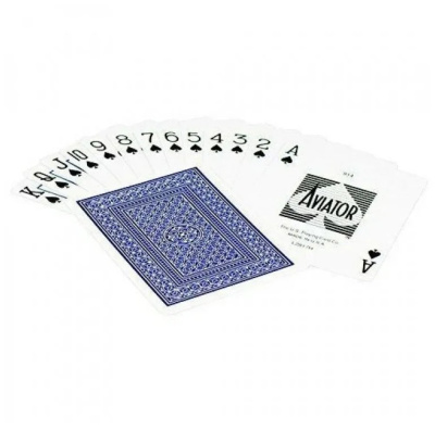 картинка Карты "Aviator Standard Index blue" от магазина Gamesdealer.ru