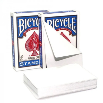 картинка Карты "Bicycle Blank Card Both Sides red/blue" от магазина Gamesdealer.ru