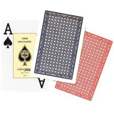 картинка Карты "Fournier 2826 Bridge red/blue" от магазина Gamesdealer.ru