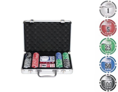 Набор для покера NUTS на 200 фишек