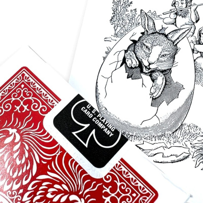 картинка Карты "Bicycle Aladdin Playing Cards red" от магазина Gamesdealer.ru