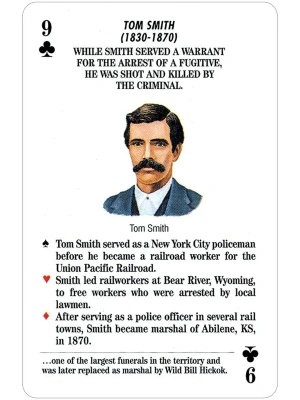 картинка Карты "Lawmen of the Old West Playing Card Game" от магазина Gamesdealer.ru