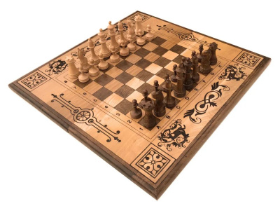 Шахматы + нарды "Олень" 50, Zakaryan