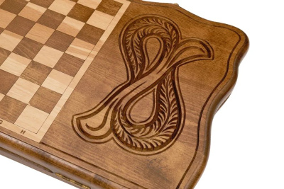 картинка Нарды резные "Лев-2", Mirzoyan от магазина Gamesdealer.ru