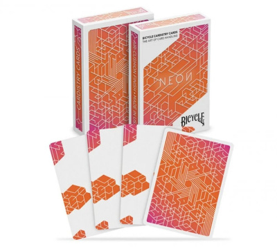 картинка Карты "Bicycle Neon Orange" от магазина Gamesdealer.ru