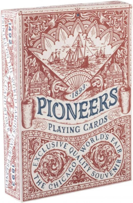 картинка Карты "Ellusionist Pioners red" от магазина Gamesdealer.ru