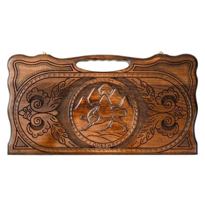 картинка Нарды резные "Герб Осетии", Rasulov от магазина Gamesdealer.ru