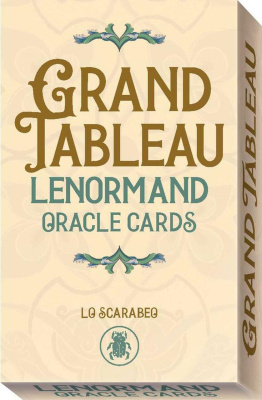 Карты Таро "Grand Tableau Lenormand Oracle Cards" Lo Scarabeo / Оракул Ленорман Гранд Табло