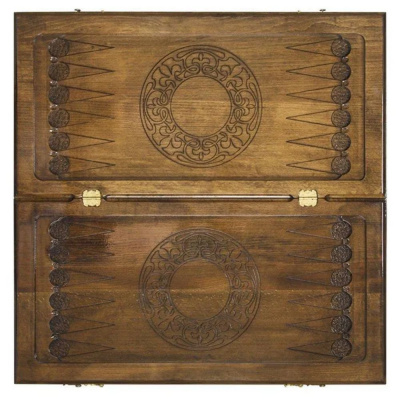 картинка Нарды резные "Зодиак Близнецы", Ustyan от магазина Gamesdealer.ru