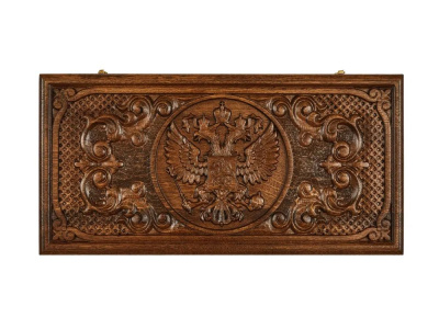 Нарды резные "Герб РФ 2" 50, Mkhitaryan