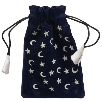 Мешочек для карт ТАРО / Tarot Bag Mini Moon and Stars