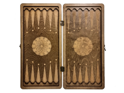 картинка Нарды Марс "Лев 2" малые (деревянные, 40 см, Россия), Partida от магазина Gamesdealer.ru