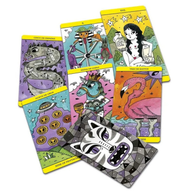 картинка Карты Таро "Amaia Arrazola Magic Tarot" Fournier / Магическая Колода от магазина Gamesdealer.ru