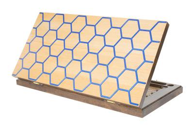 Нарды резные "Гексагон 1" 60, Mkhitaryan