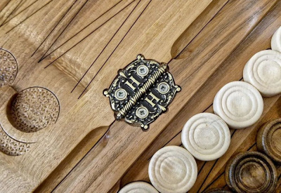 картинка Нарды резные "Армянский узор 12" 60, Haleyan от магазина Gamesdealer.ru