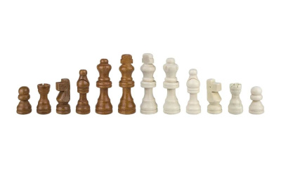 картинка Шахматные фигуры деревянные с подложкой Partida 6,4 см от магазина Gamesdealer.ru