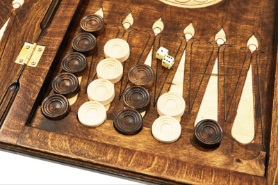 картинка Нарды резные "Тигр", Ustyan от магазина Gamesdealer.ru