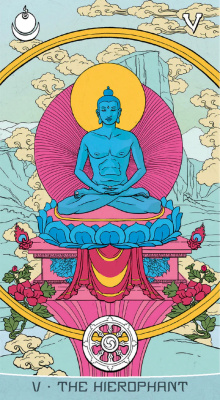 картинка Карты Таро "Siddhartha Tarot" Lo Scarabeo / Сиддхартха Таро от магазина Gamesdealer.ru