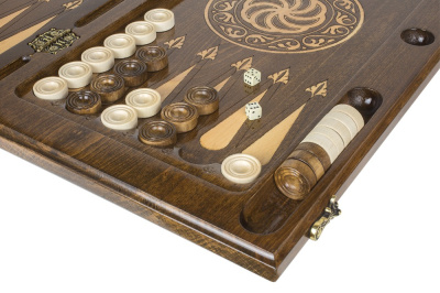 картинка Нарды резные "Бесконечность 4" 60, Haleyan от магазина Gamesdealer.ru