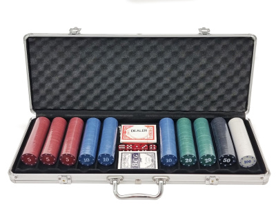 Набор для покера Texas на 500 фишек