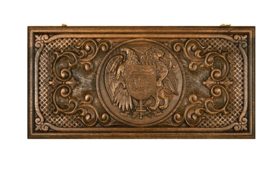 Нарды резные "Герб Армении 2", Mkhitaryan